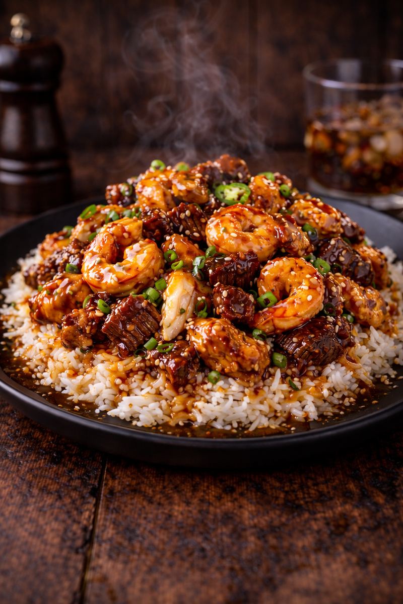 Hibachi Rice Plate